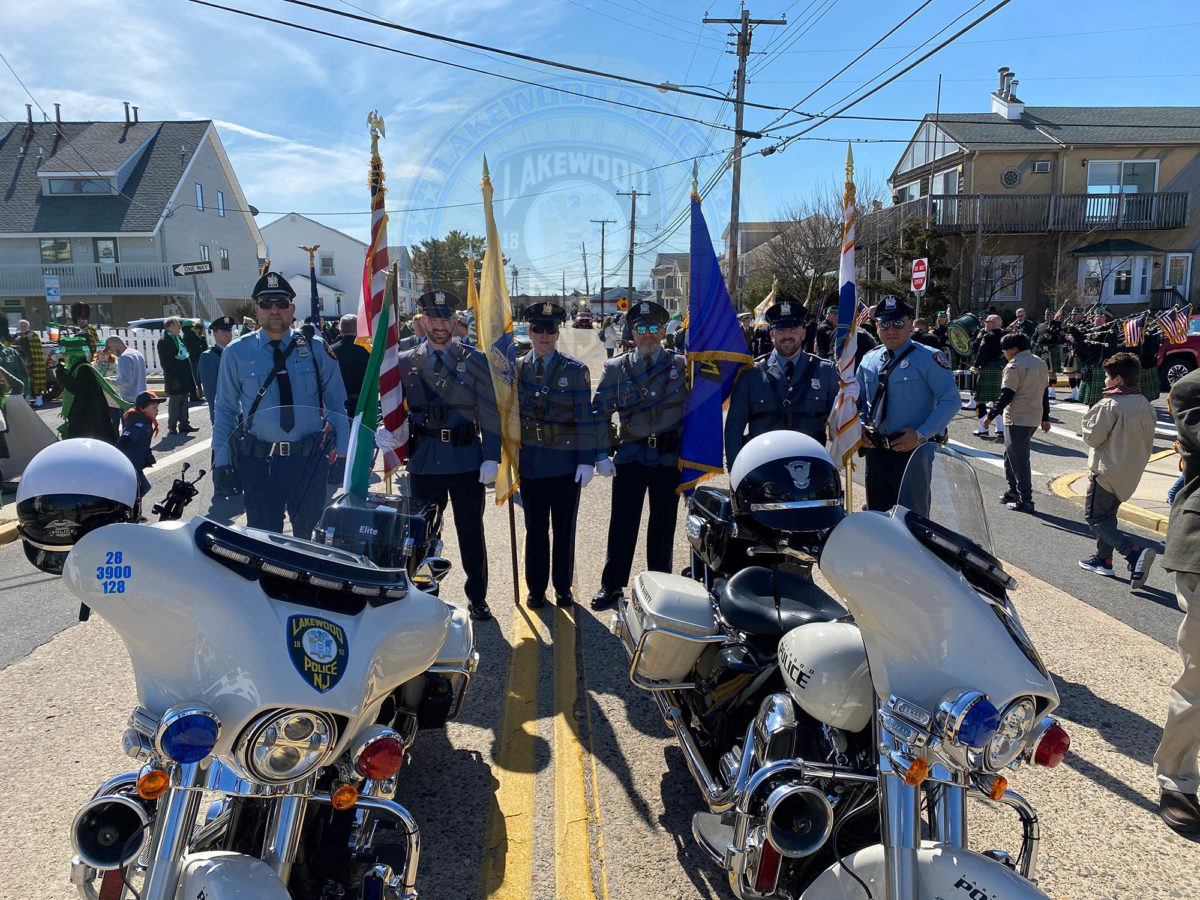 Ocean County St. Patrick's Day Parade 2020 » Lakewood Police Department